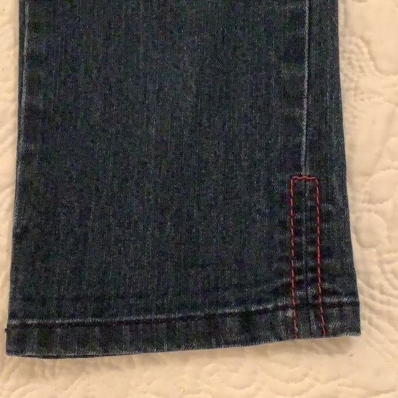 Nine West Cropped Dark Washed Jeans - Picture 7 of 8